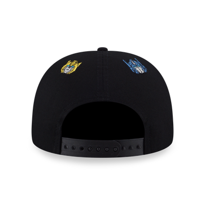 New Era x Transformers Optimus Prime and Bumblebee Black 9Forty AF Cap