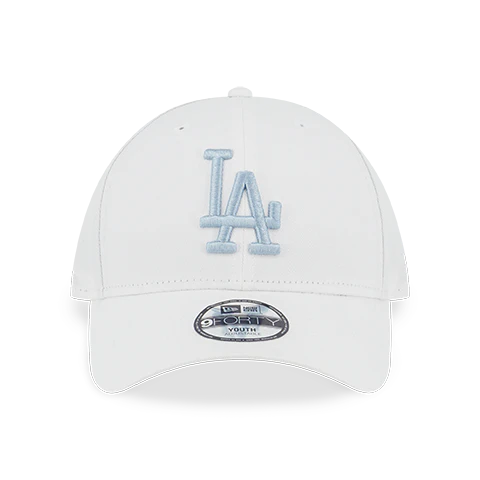 LOS ANGELES DODGERS COLOR ERA WHITE KIDS 9FORTY CAP