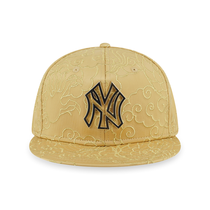 NEW YORK YANKEES YEAR OF THE DRAGON GOLD ALL OVER PRINT 9FIFTY CAP