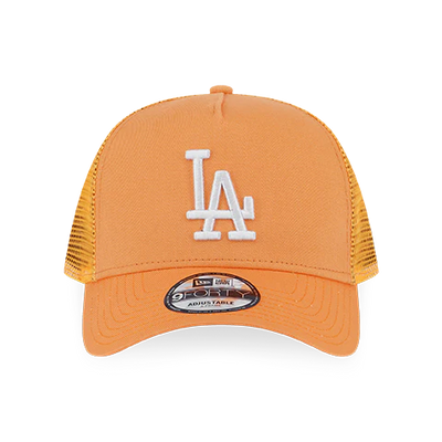 LOS ANGELES DODGERS COLOR ERA ORANGE GLAZE 9FORTY AF TRUCKER CAP