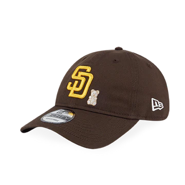 SAN DIEGO PADRES BEAR WALNUT 9FORTY UNST CAP