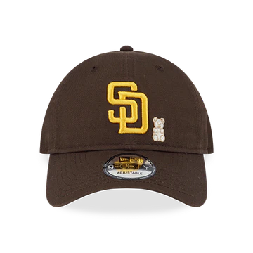 SAN DIEGO PADRES BEAR WALNUT 9FORTY UNST CAP
