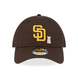 SAN DIEGO PADRES BEAR WALNUT 9FORTY UNST CAP
