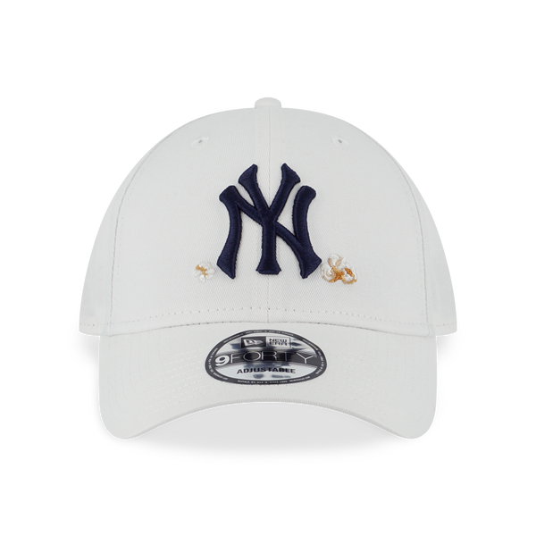 New York Yankees Party Vibe - Mlb Popcorn White 9forty Cap - New Era 