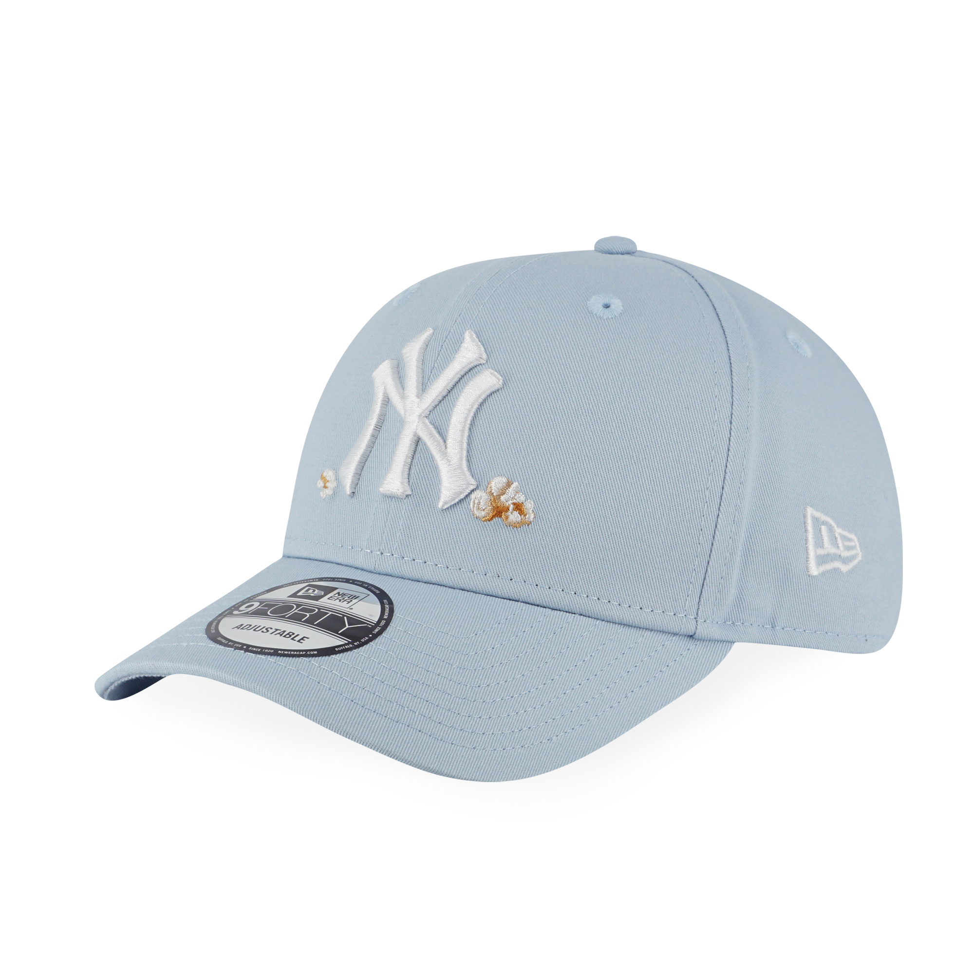 NEW YORK YANKEES PARTY VIBE - MLB POPCORN SOFT BLUE 9FORTY CAP