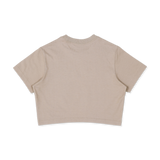 LOS ANGELES DODGERS COLOR ERA ASH BROWN WOMEN CROP TEE