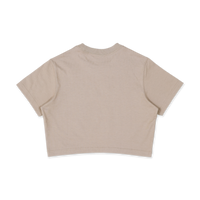 LOS ANGELES DODGERS COLOR ERA ASH BROWN WOMEN CROP TEE