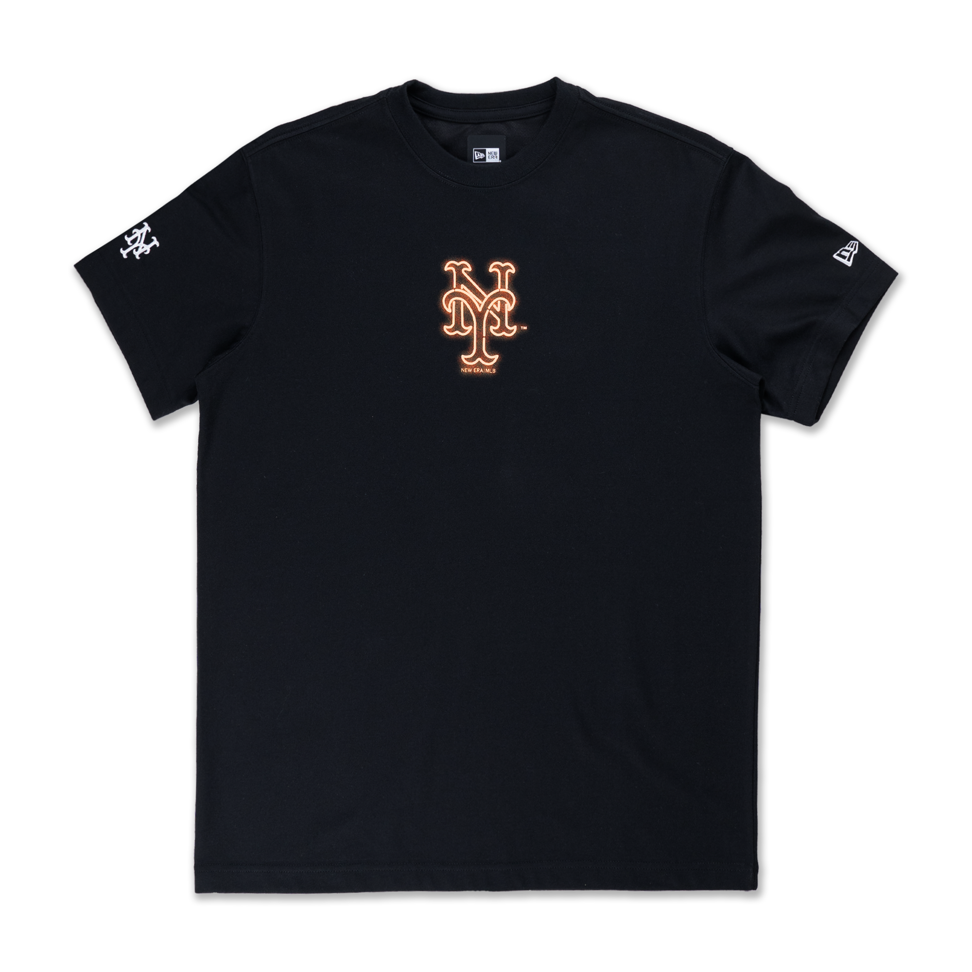 NEW YORK METS PARTY VIBE SUMMER NEON BLACK REGULAR SHORT SLEEVE T SH New Era Singapore