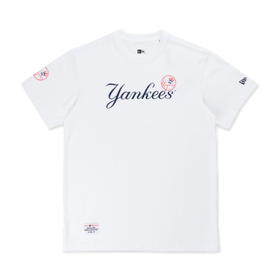 NEW YORK YANKEES PARTY VIBE - MLB DONUT WHITE REGULAR SHORT SLEEVE T-SHIRT