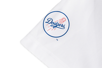 LOS ANGELES DODGERS PARTY VIBE - MLB DONUT WHITE REGULAR SHORT SLEEVE T-SHIRT
