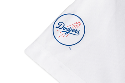 LOS ANGELES DODGERS PARTY VIBE - MLB DONUT WHITE REGULAR SHORT SLEEVE T-SHIRT