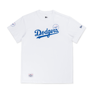 LOS ANGELES DODGERS PARTY VIBE - MLB DONUT WHITE REGULAR SHORT SLEEVE T-SHIRT
