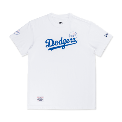 LOS ANGELES DODGERS PARTY VIBE - MLB DONUT WHITE REGULAR SHORT SLEEVE T-SHIRT