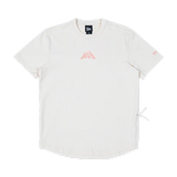 NEW ERA MOUNTAIN LOGO LIGHT CREAM PERFORMANCE SHORT SLEEVE T-SHIRT