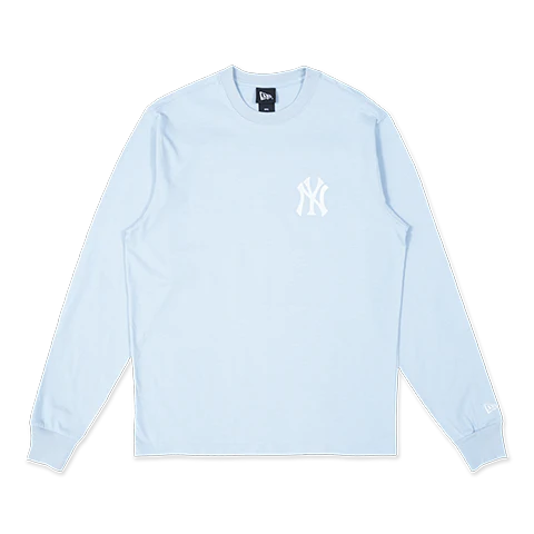 NEW YORK YANKEES COLOR ERA SOFT BLUE LONG SLEEVE T SHIRT