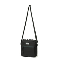 New Era Black 1.5l Box Logo Square Shoulder Pouch Bag