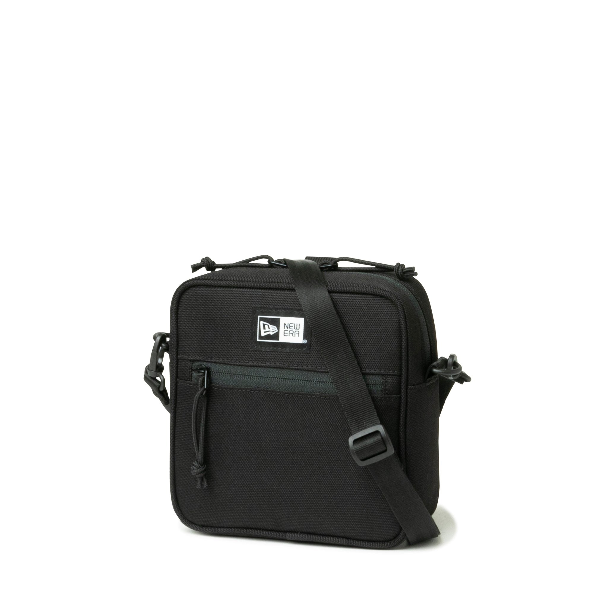 New Era Black 1.5l Box Logo Square Shoulder Pouch Bag