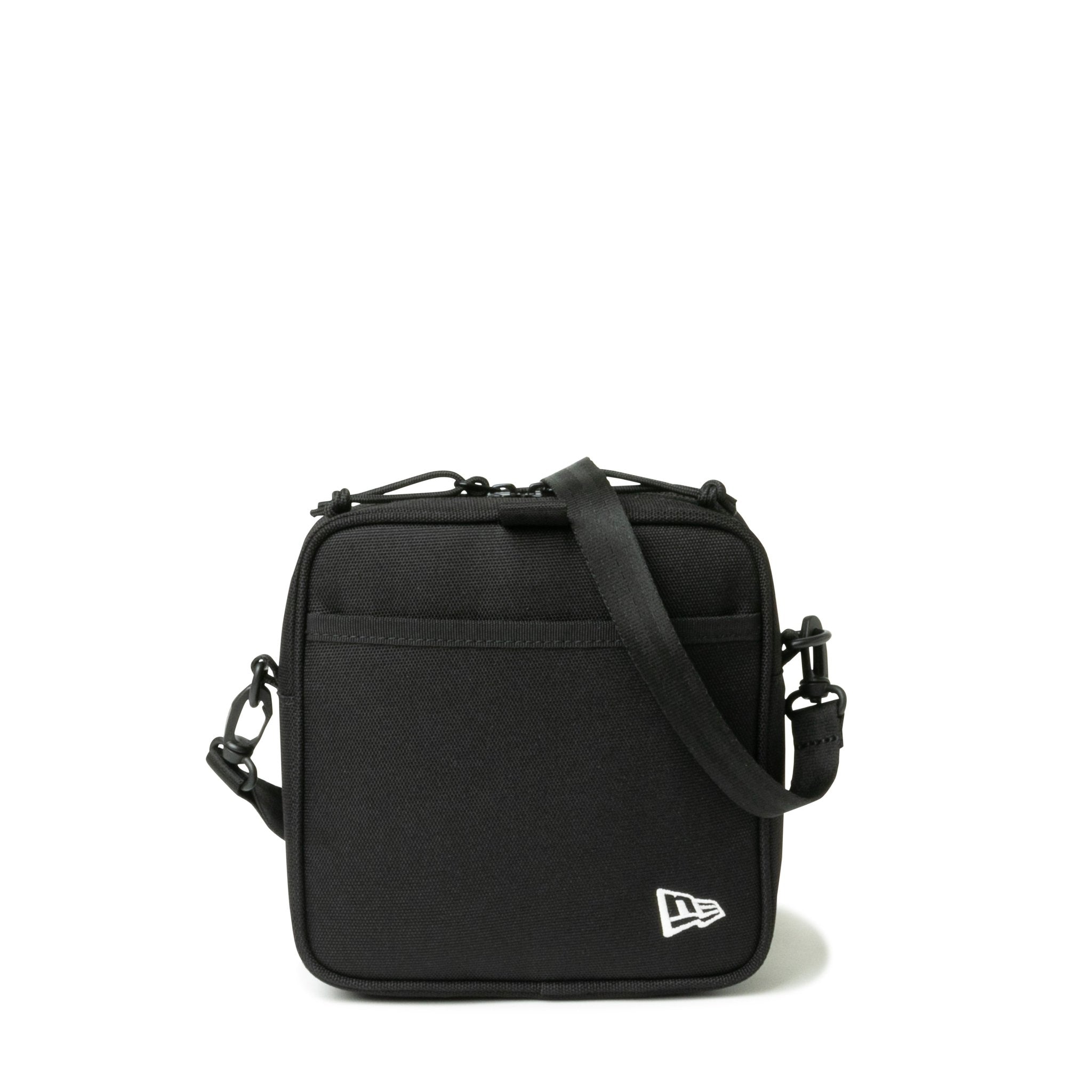 New Era Black 1.5l Box Logo Square Shoulder Pouch Bag