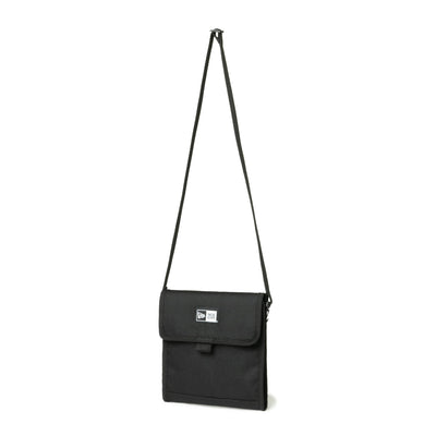 NEW ERA BLACK 0.5L BOX LOGO SQUARE NECK POUCH BAG