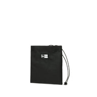 NEW ERA BLACK 0.6L BOX LOGO FLAT NECK POUCH BAG