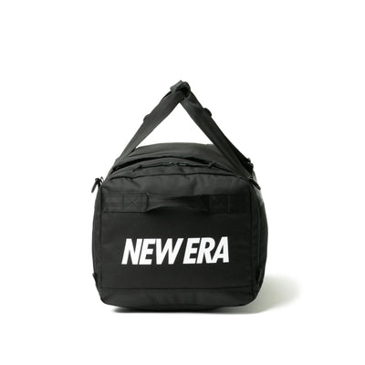 NEW ERA BLACK 50L PRINED LOGO 2-WAY CLUB DUFFLE BAG