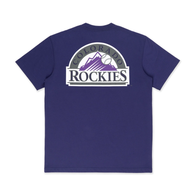 59FIFTY PACK - ALOHA COLORADO ROCKIES COOPERSTOWN PURPLE 2024 REGULAR SHORT SLEEVE T-SHIRT