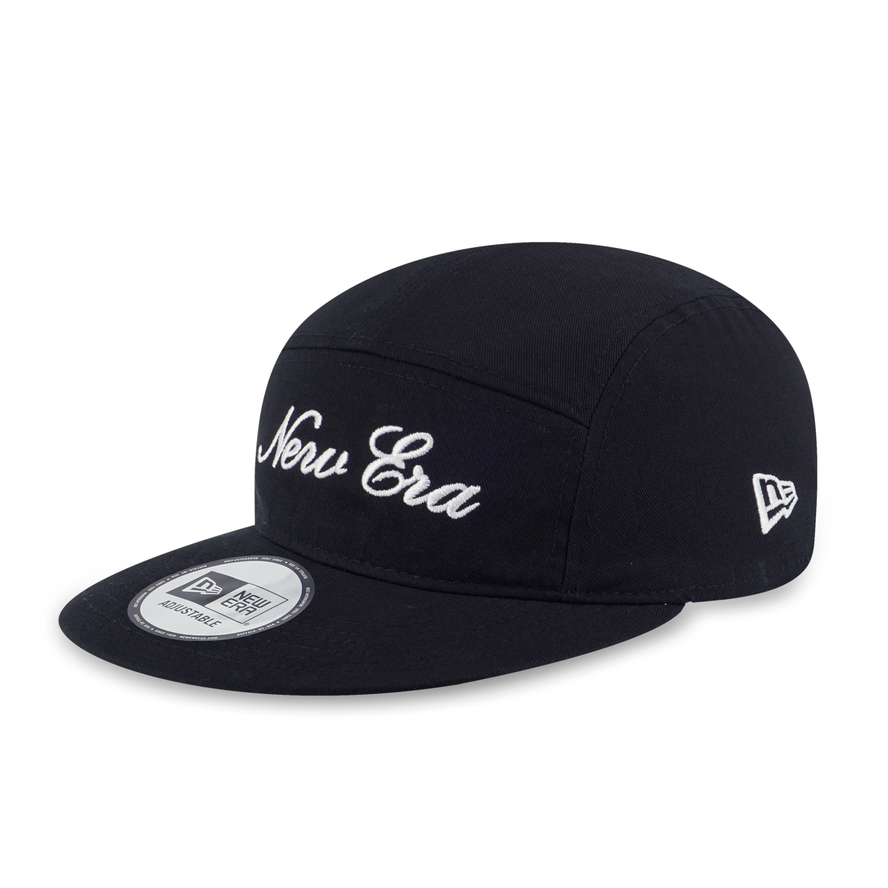 NEW ERA BASIC BLACK AND WHITE REVERSIBLE CAMPER CAP