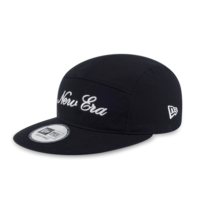 NEW ERA BASIC BLACK AND WHITE REVERSIBLE CAMPER CAP