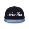 NEW ERA BASIC FADED BLUE VISOR BLACK 9FIFTY CAP