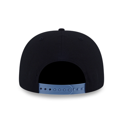 NEW ERA BASIC FADED BLUE VISOR BLACK 9FIFTY CAP