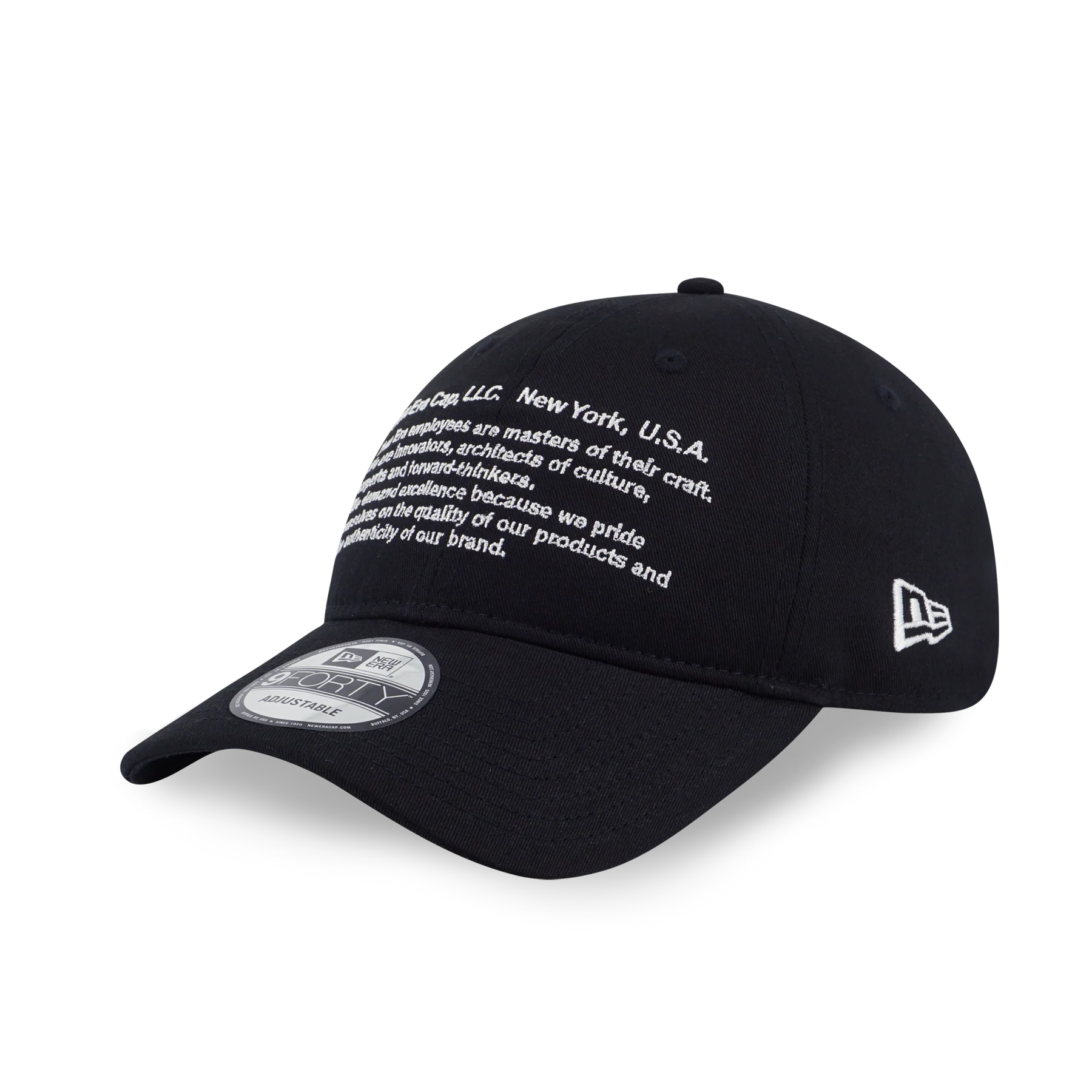 NEW ERA BASIC BLACK 9FORTY UNST CAP