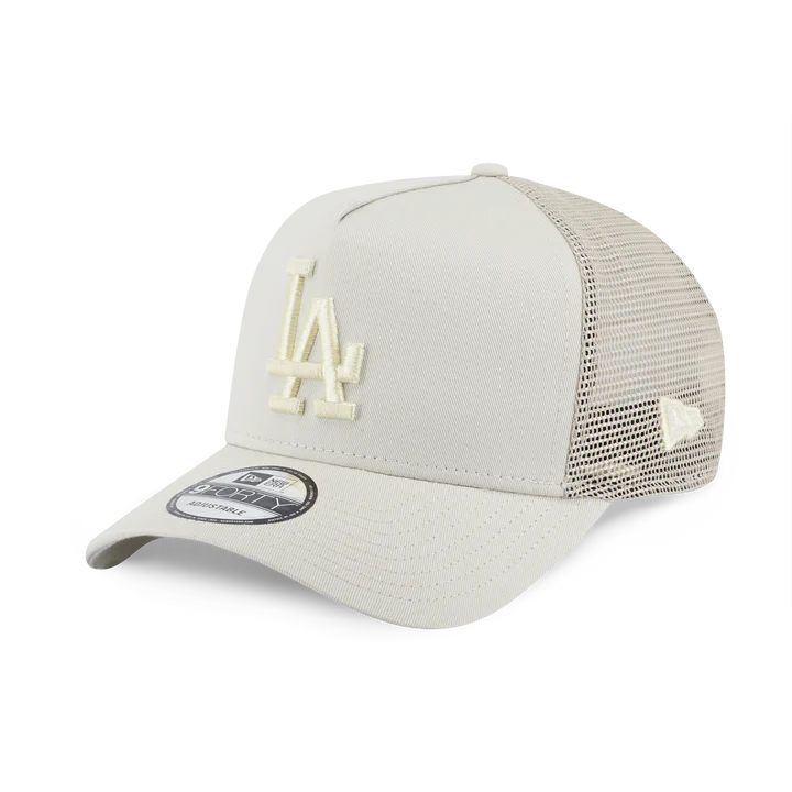 LOS ANGELES DODGERS COLOR ERA IVORY 9FORTY AF TRUCKER CAP