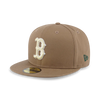 59FIFTY PACK - LEMON TEA BOSTON RED SOX COOPERSTOWN KHAKI 59FIFTY CAP