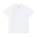 NEW ERA X ONE PIECE DONQUIXOTE DOFLAMINGO WHITE SHORT SLEEVE T-SHIRT
