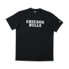 CHICAGO BULLS GAME DAY BLACK SHORT SLEEVE T-SHIRT