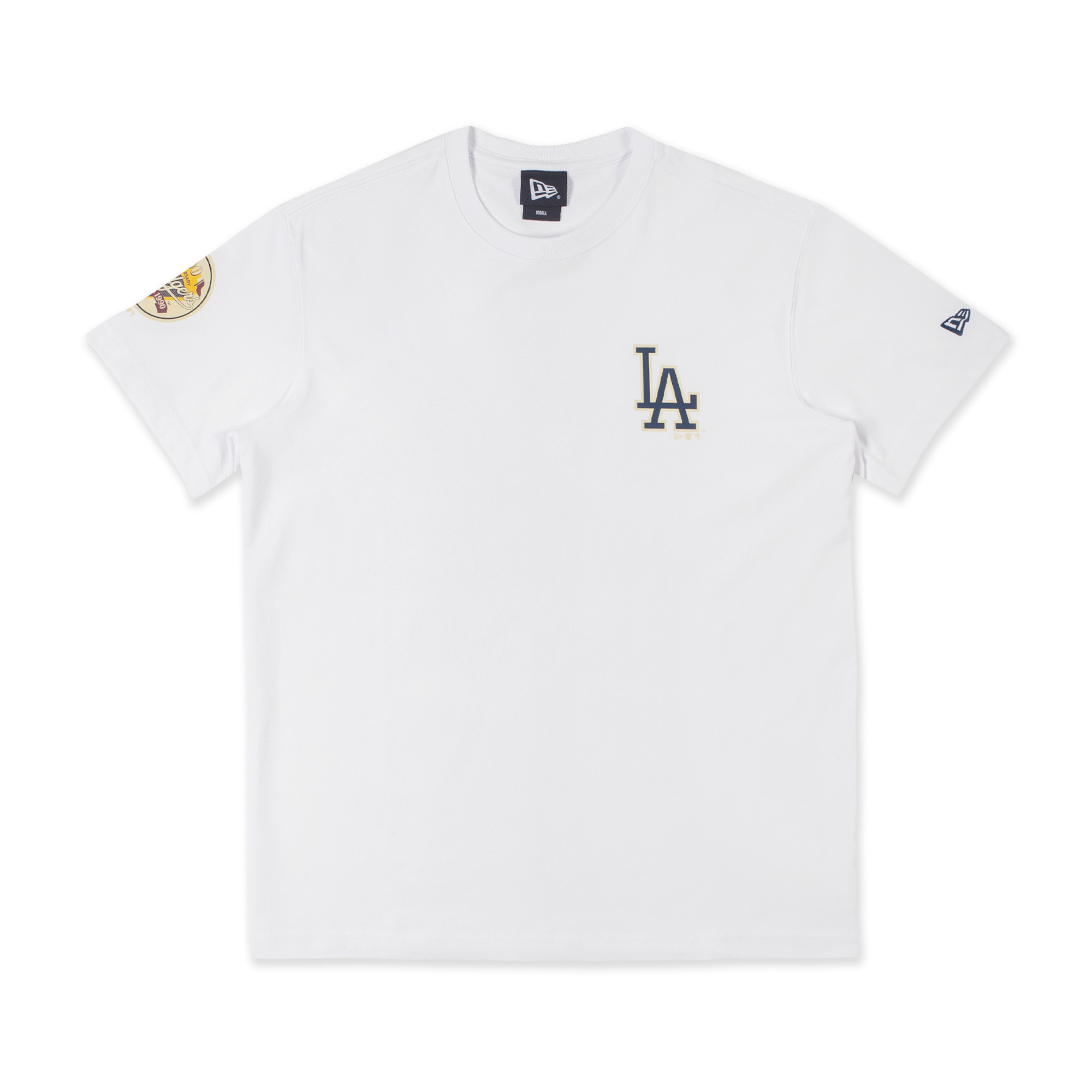 LOS ANGELES DODGERS COOPERSTOWN WHITE SHORT SLEEVE T-SHIRT