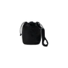 NEW ERA DARK 90S BLACK PU LEATHER BENTO DRAWSTRING BAG