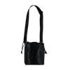 NEW ERA DARK 90S BLACK PU LEATHER BENTO DRAWSTRING BAG