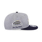 MLB HOUSTON ASTROS COOPERSTOWN NAVY VISOR HEATHER GRAY 9FIFTY OF PCV CAP