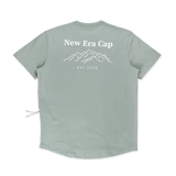 NEW ERA MOUNTAIN EDGE EVEREST GREEN PERFORMANCE SHORT SLEEVE T-SHIRT