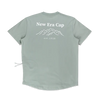 NEW ERA MOUNTAIN EDGE EVEREST GREEN PERFORMANCE SHORT SLEEVE T-SHIRT