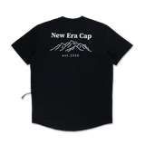 NEW ERA MOUNTAIN EDGE BLACK PERFORMANCE SHORT SLEEVE T-SHIRT