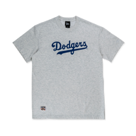 MLB LOS ANGELES DODGERS COOPERSTOWN LIGHT HEATHER GRAY SHORT