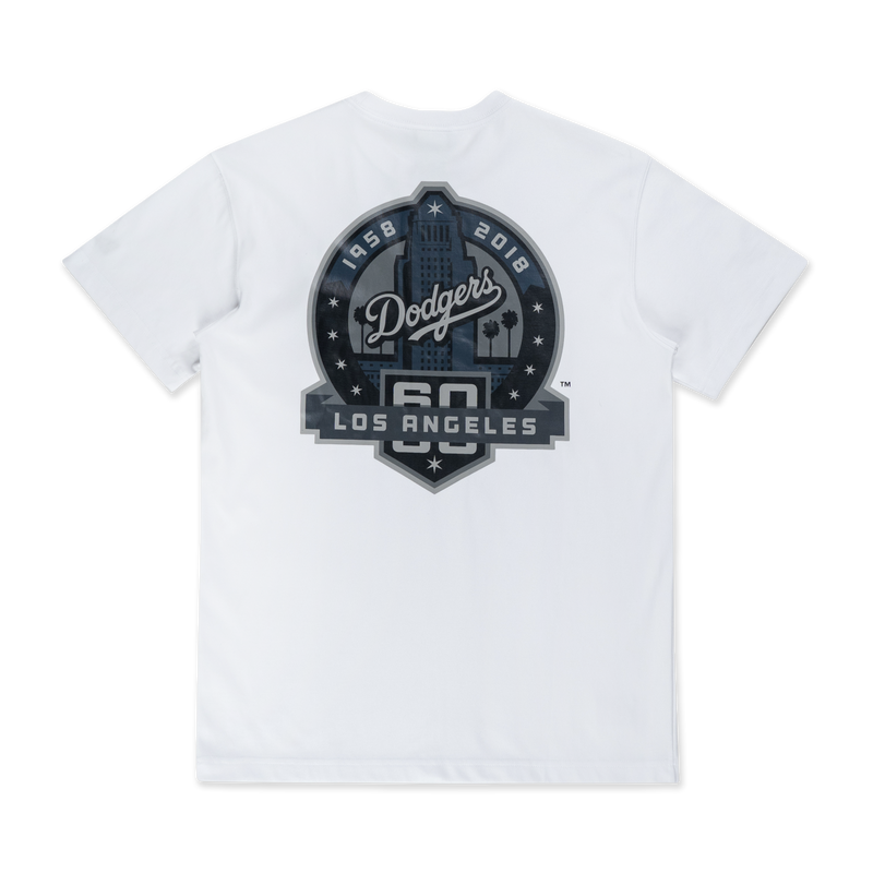 59FIFTY PACK - PLANETARY LOS ANGELES DODGERS COOPERSTOWN WHITE SHORT SLEEVE T-SHIRT