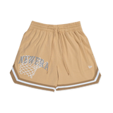 NEW ERA BASKETBALL CLUB VEGAS GOLD BASKETBALL SHORTS