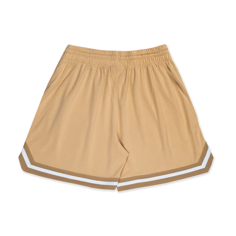 NEW ERA BASKETBALL CLUB VEGAS GOLD BASKETBALL SHORTS