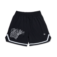 NEW ERA BASKETBALL CLUB BLACK BASKETBALL SHORTS