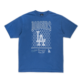 LOS ANGELES DODGERS OLD SCHOOL SPORT AP BLUE OVERSIZED SHORT SLEEVE T-SHIRT