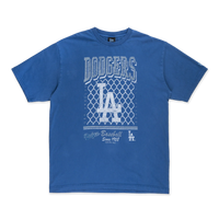 LOS ANGELES DODGERS OLD SCHOOL SPORT AP BLUE OVERSIZED SHORT SLEEVE T-SHIRT