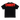 KANSAS CITY CHIEFS NFL BLACK OVERSIZED SHORT SLEEVE T-SHIRT